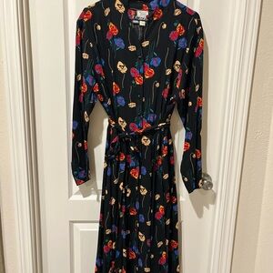 VTG Thomas & Jonathon Of Canterbury Dress In Iconic Liberty London Floral Print